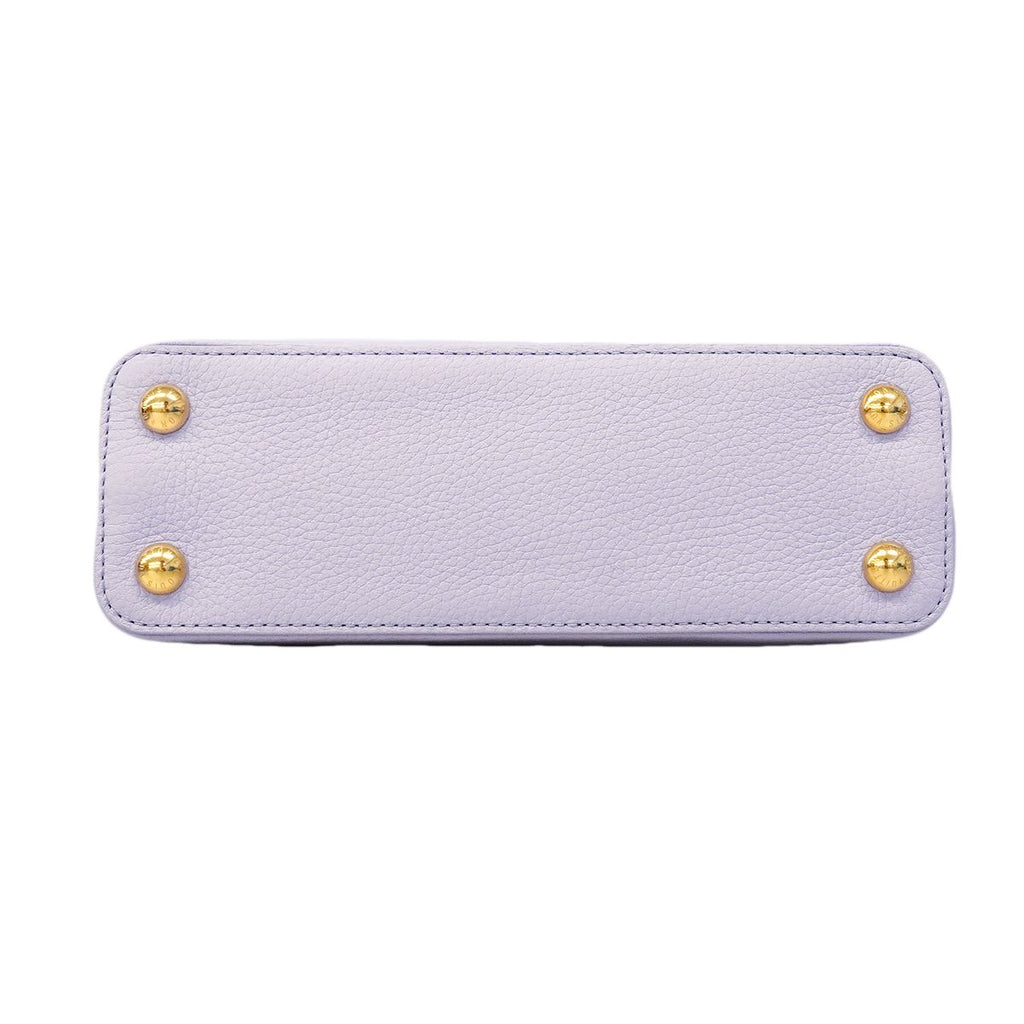 Louis Vuitton Handbag Taurillon Capucines BB Purple 2-Way — view 3