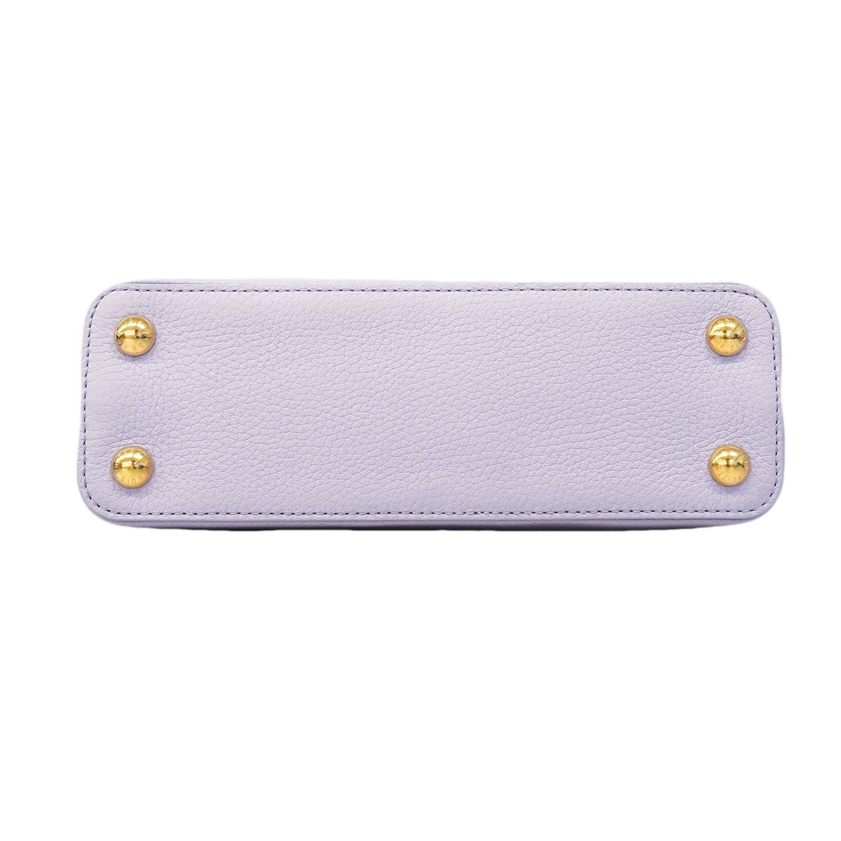 Louis Vuitton Handbag Taurillon Capucines BB Purple 2-Way — view 3