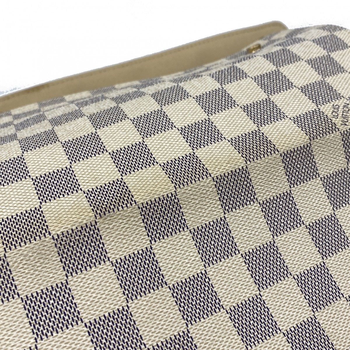 Louis Vuitton Shoulder Bag Damier Azur Naviglio White — view 7