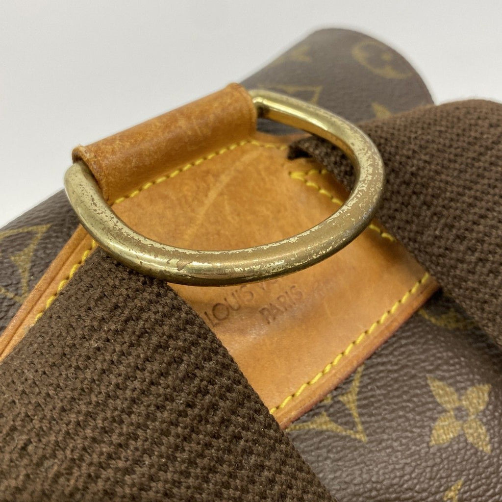 Louis Vuitton Backpack Monogram Montsouris GM Brown — view 6