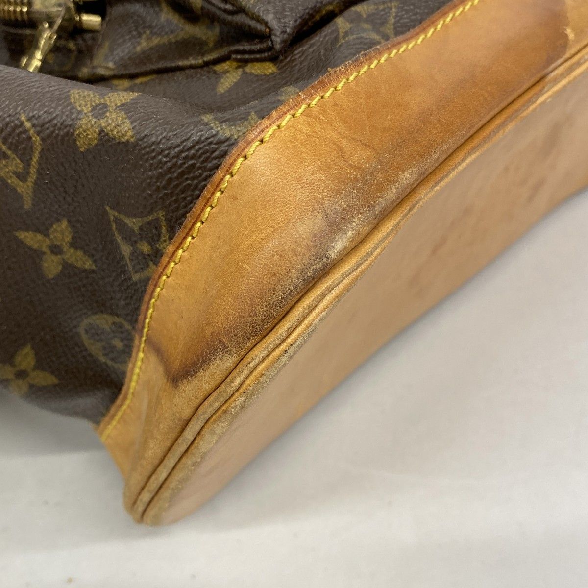 Louis Vuitton Backpack Monogram Montsouris GM Brown — view 7