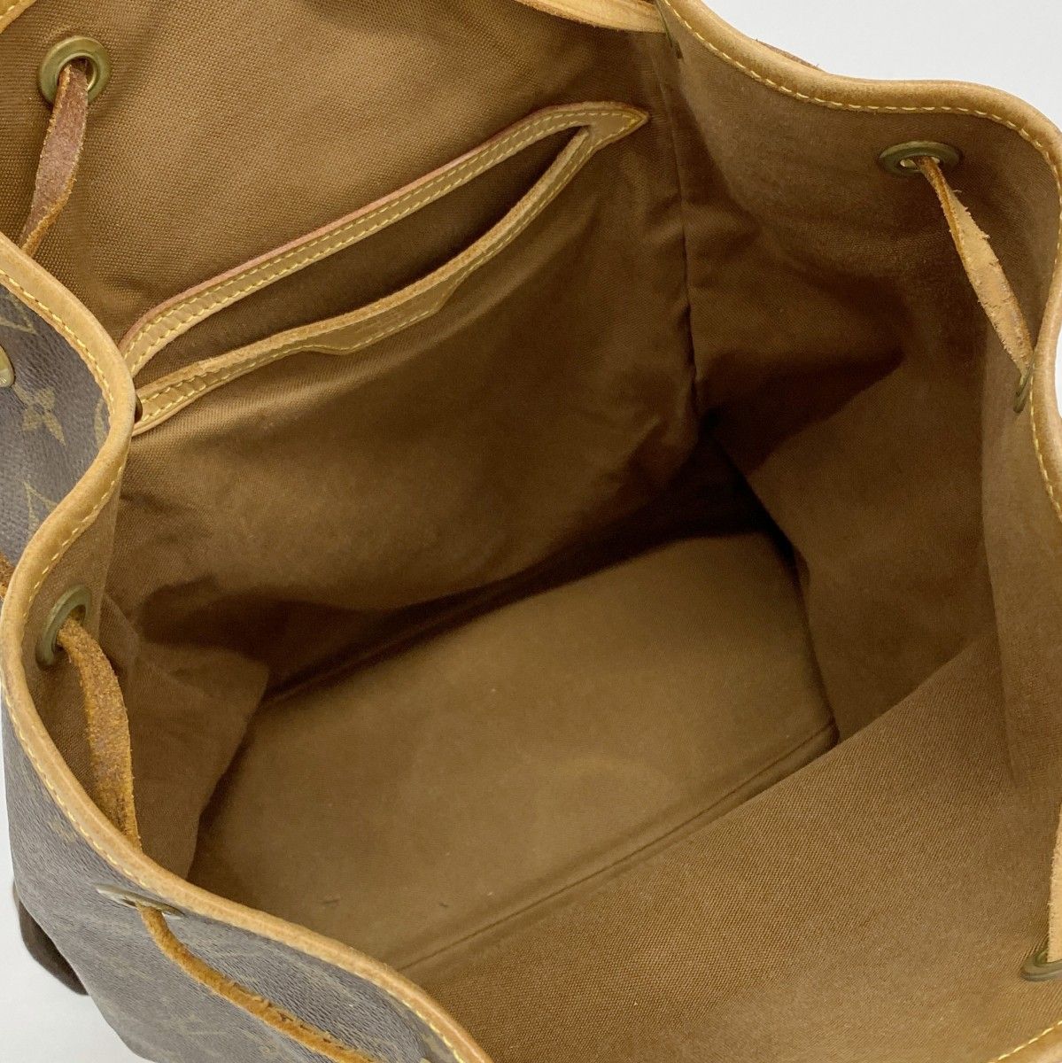 Louis Vuitton Backpack Monogram Montsouris GM Brown — view 4