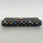 Louis Vuitton Wallet Monogram Multicolor Portefeuille Sarah Noir Pistache — view 2