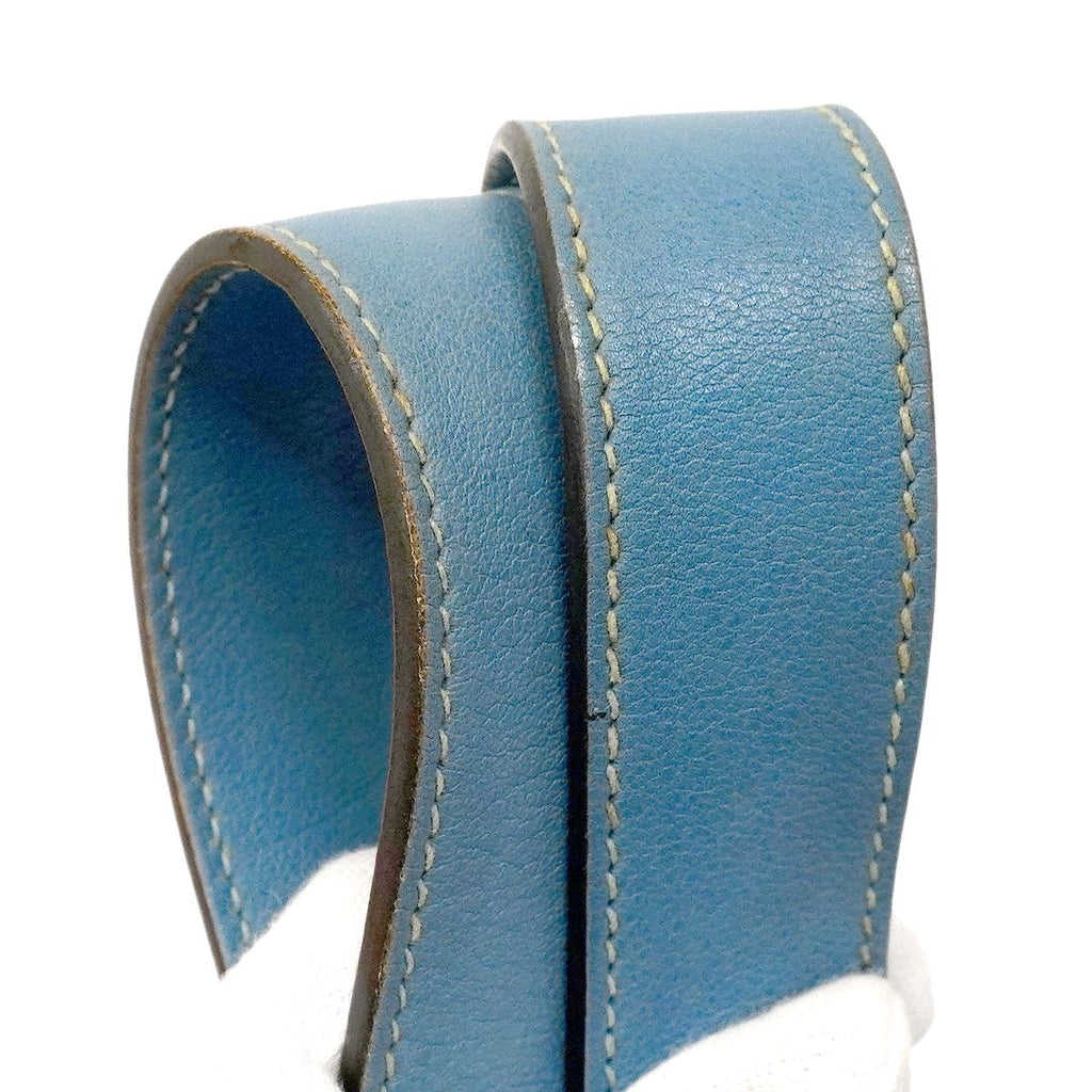 Hermes Handbag Picotin Lock Touch MM Taurillon Clemence Swift Blue Paradise — view 9