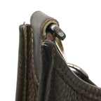 Hermes Shoulder Bag Evelyne Taurillon Clemence Ecorse Silver — view 7