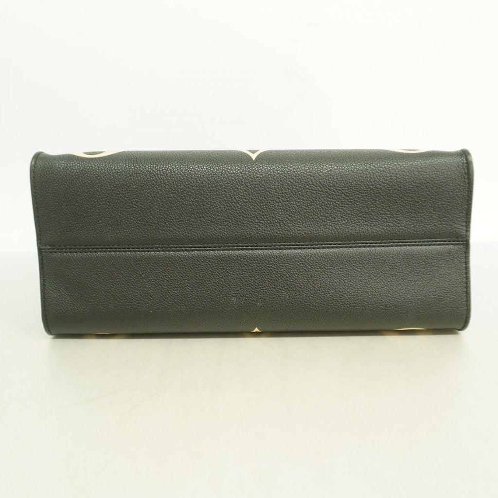Louis Vuitton Tote Monogram Empreinte On The Go MM Black Beige 2-Way — view 3