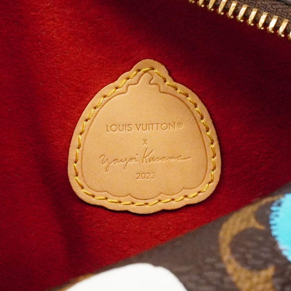 Louis Vuitton Handbag Monogram Side Trunk Brown Multicolor 2-Way Bag Yayoi — view 5