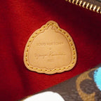 Louis Vuitton Handbag Monogram Side Trunk Brown Multicolor 2-Way Bag Yayoi — view 5