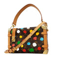 Louis Vuitton Handbag Monogram Side Trunk Brown Multicolor 2-Way Bag Yayoi