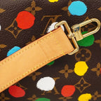 Louis Vuitton Handbag Monogram Side Trunk Brown Multicolor 2-Way Bag Yayoi — view 9