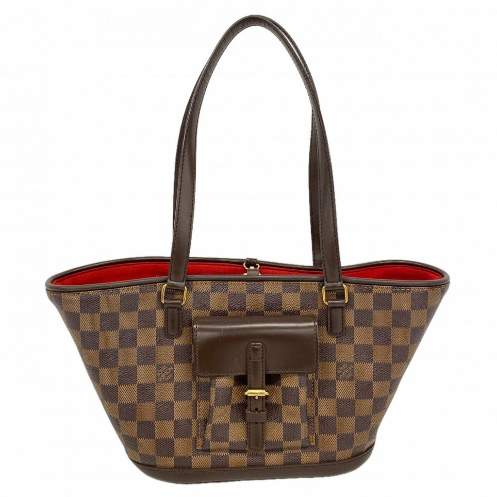 Louis Vuitton Handbag Damier Manosque PM Ebene