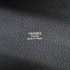 Hermes Handbag Picotin Lock PM Taurillon Clemence Vert Amand Silver — view 5