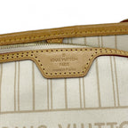 Louis Vuitton Tote Damier Azur Neverfull GM White — view 5