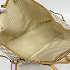 Louis Vuitton Tote Damier Azur Neverfull GM White — view 4