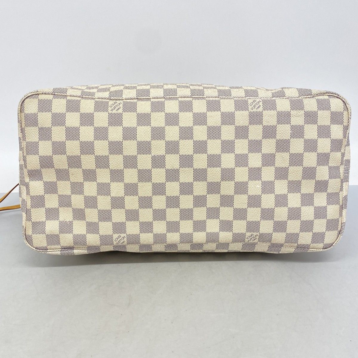 Louis Vuitton Tote Damier Azur Neverfull GM White — view 3