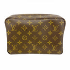 Louis Vuitton Pouch Monogram Trousse Toilette 23 Brown