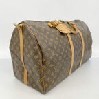 Louis Vuitton Boston Bag Monogram Keepall Bandouliere 60 Brown — view 2