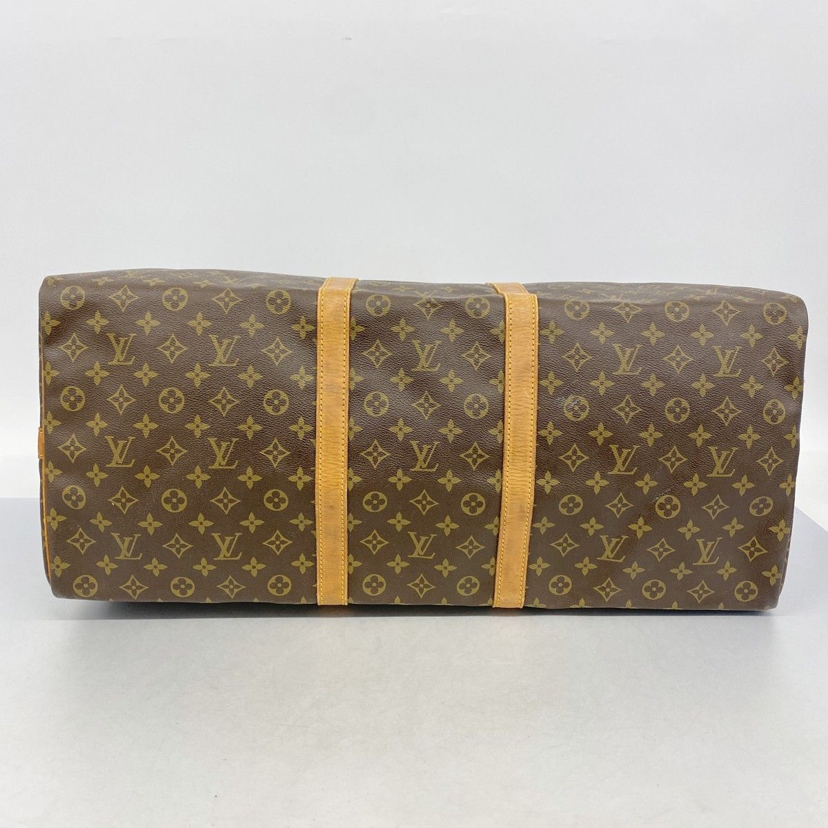 Louis Vuitton Boston Bag Monogram Keepall Bandouliere 60 Brown — view 3