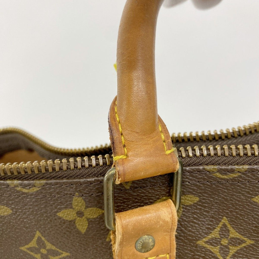 Louis Vuitton Boston Bag Monogram Keepall Bandouliere 60 Brown — view 9