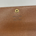 Louis Vuitton Wallet Monogram Porte-Monnaie Cles Brown — view 4