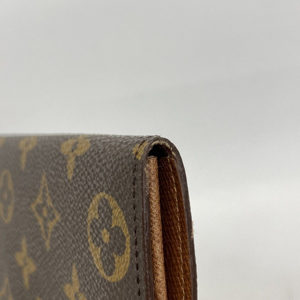 Louis Vuitton Wallet Monogram Porte-Monnaie Cles Brown — view 5