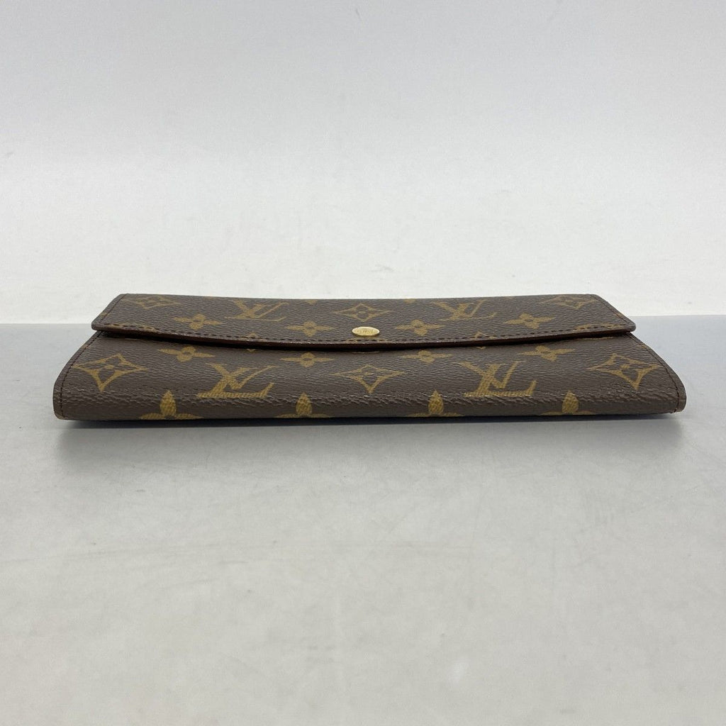 Louis Vuitton Wallet Monogram Porte-Monnaie Cles Brown — view 2