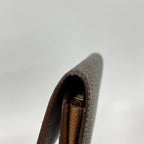 Louis Vuitton Wallet Monogram Porte-Monnaie Cles Brown — view 6