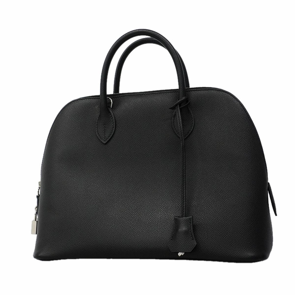 Hermes Handbag Bolide Veau Epsom Black Silver