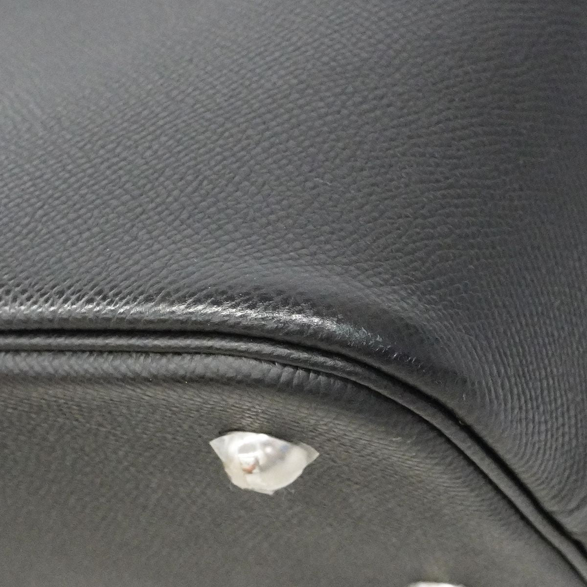 Hermes Handbag Bolide Veau Epsom Black Silver — view 6