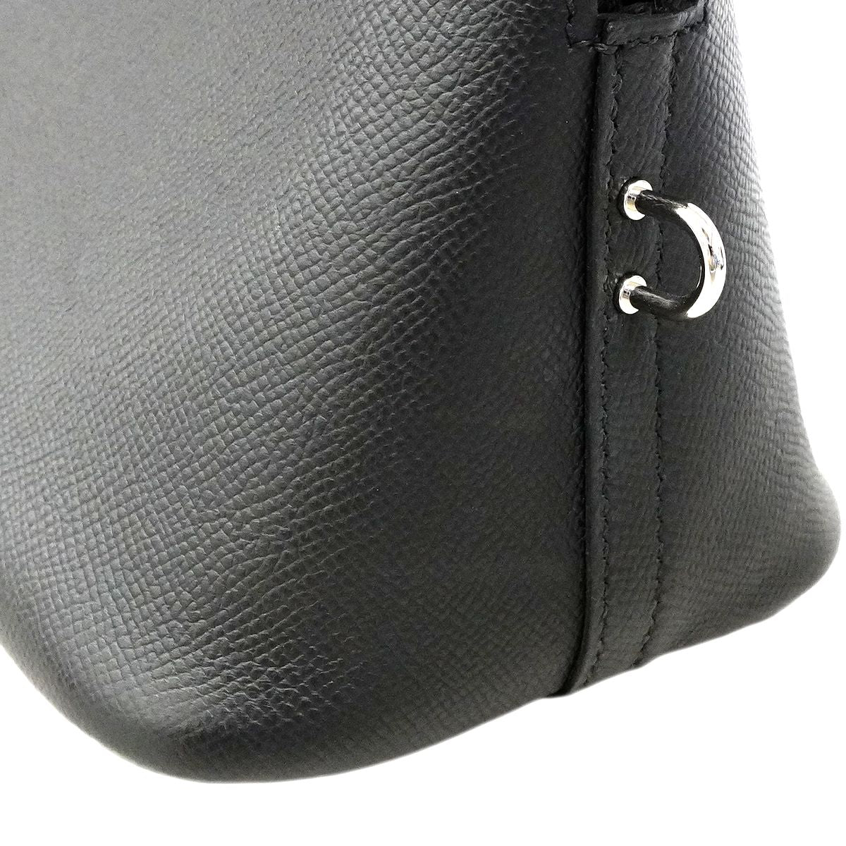 Hermes Handbag Bolide Veau Epsom Black Silver — view 7