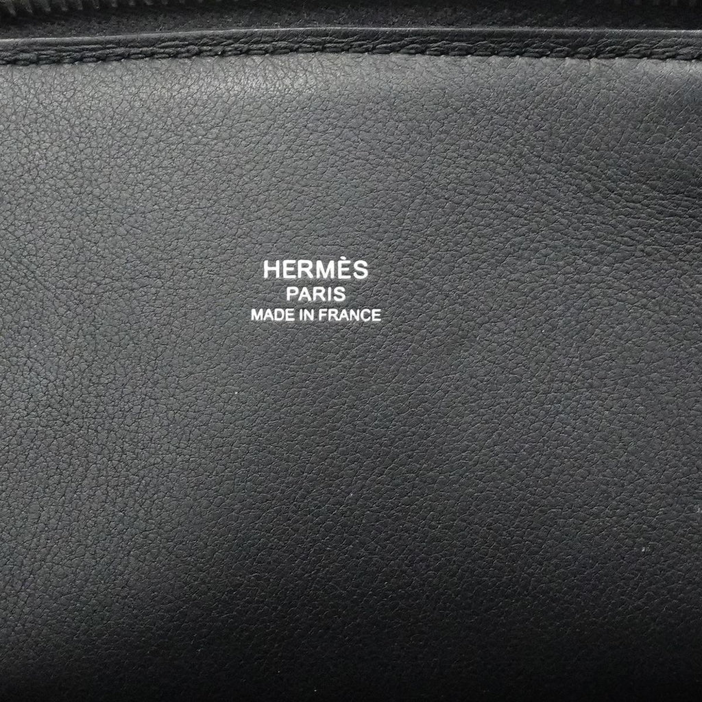 Hermes Handbag Bolide Veau Epsom Black Silver — view 5