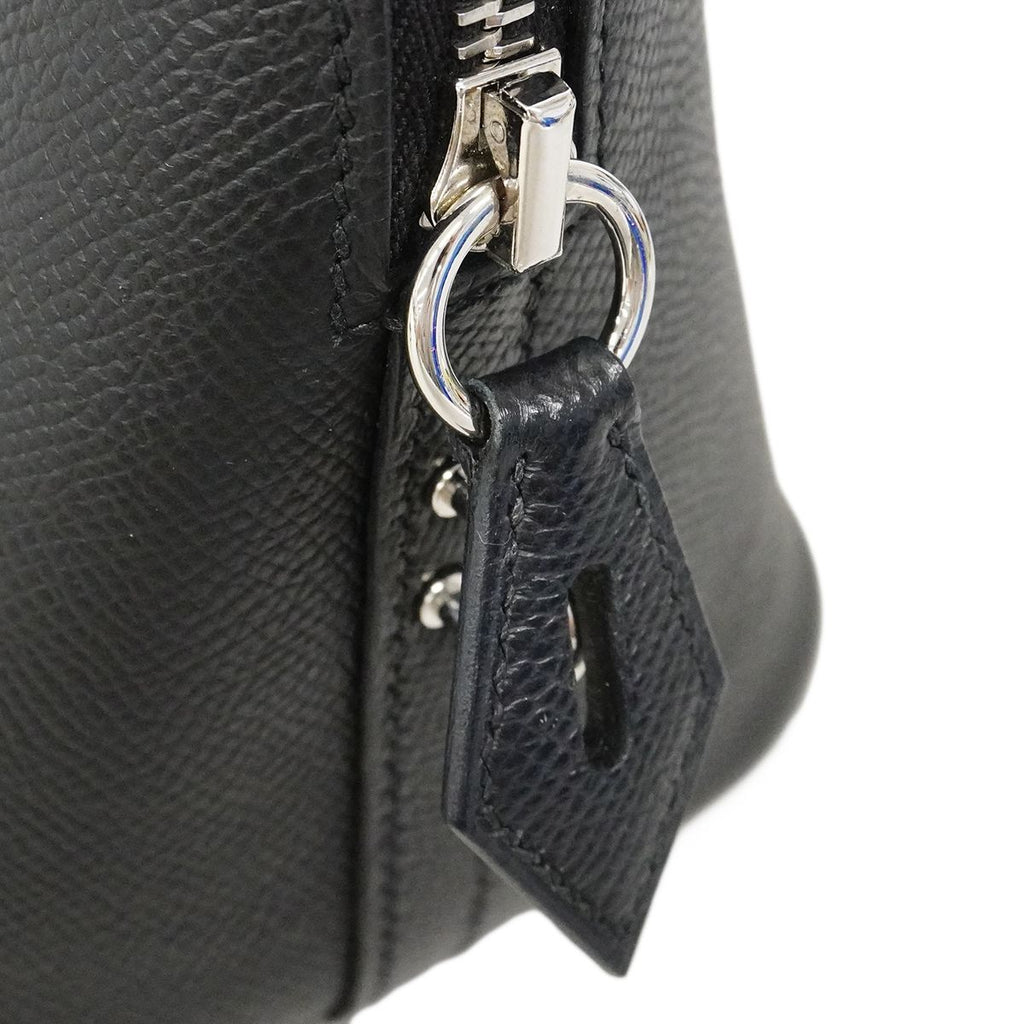 Hermes Handbag Bolide Veau Epsom Black Silver — view 8