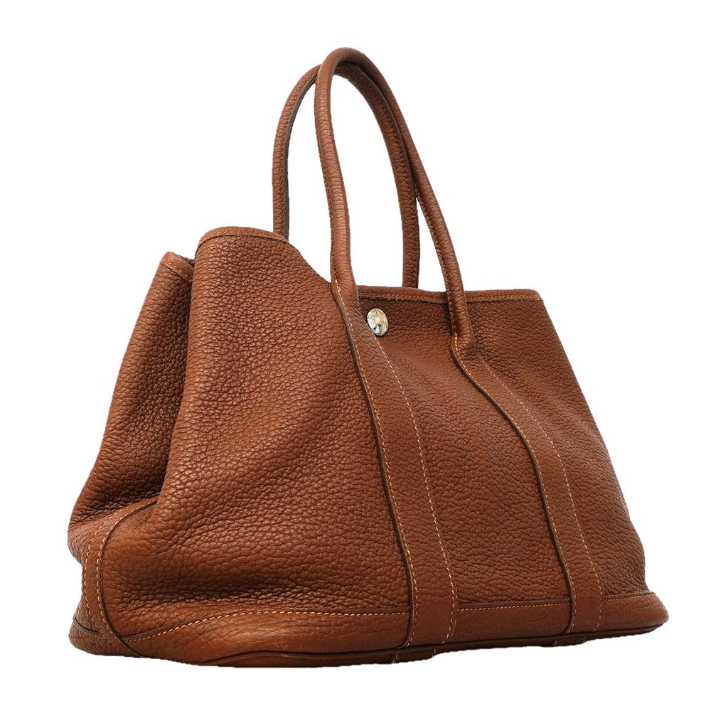Hermes Tote Garden Party TPM Negonda Noisette Silver — view 2