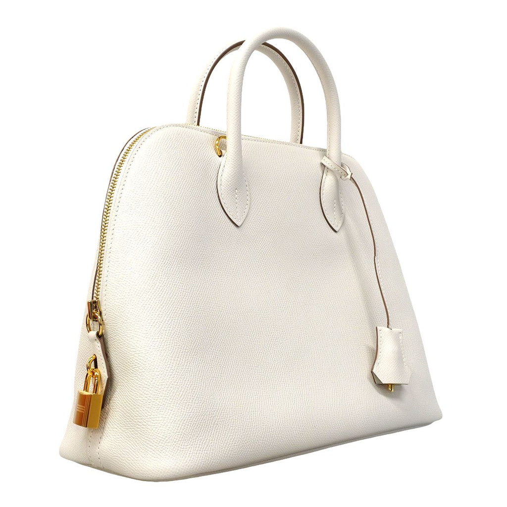 Hermes Handbag Bolide Veau Epsom Gris Perle Gold 2-Way — view 2