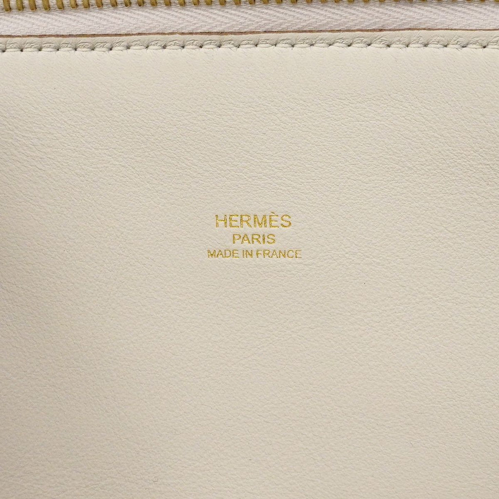 Hermes Handbag Bolide Veau Epsom Gris Perle Gold 2-Way — view 5
