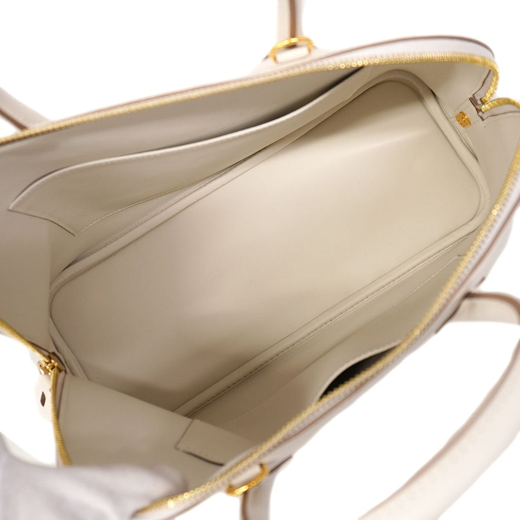 Hermes Handbag Bolide Veau Epsom Gris Perle Gold 2-Way — view 4