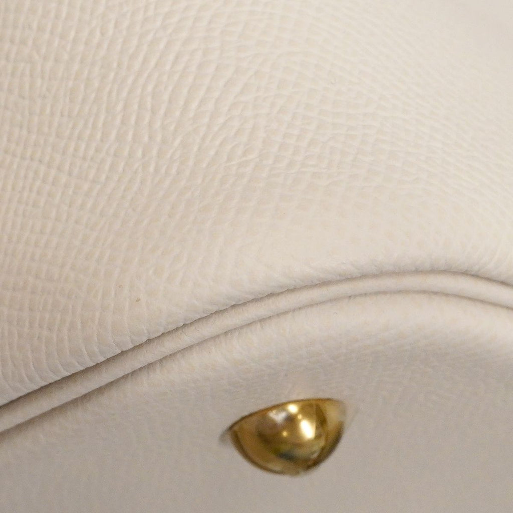 Hermes Handbag Bolide Veau Epsom Gris Perle Gold 2-Way — view 6