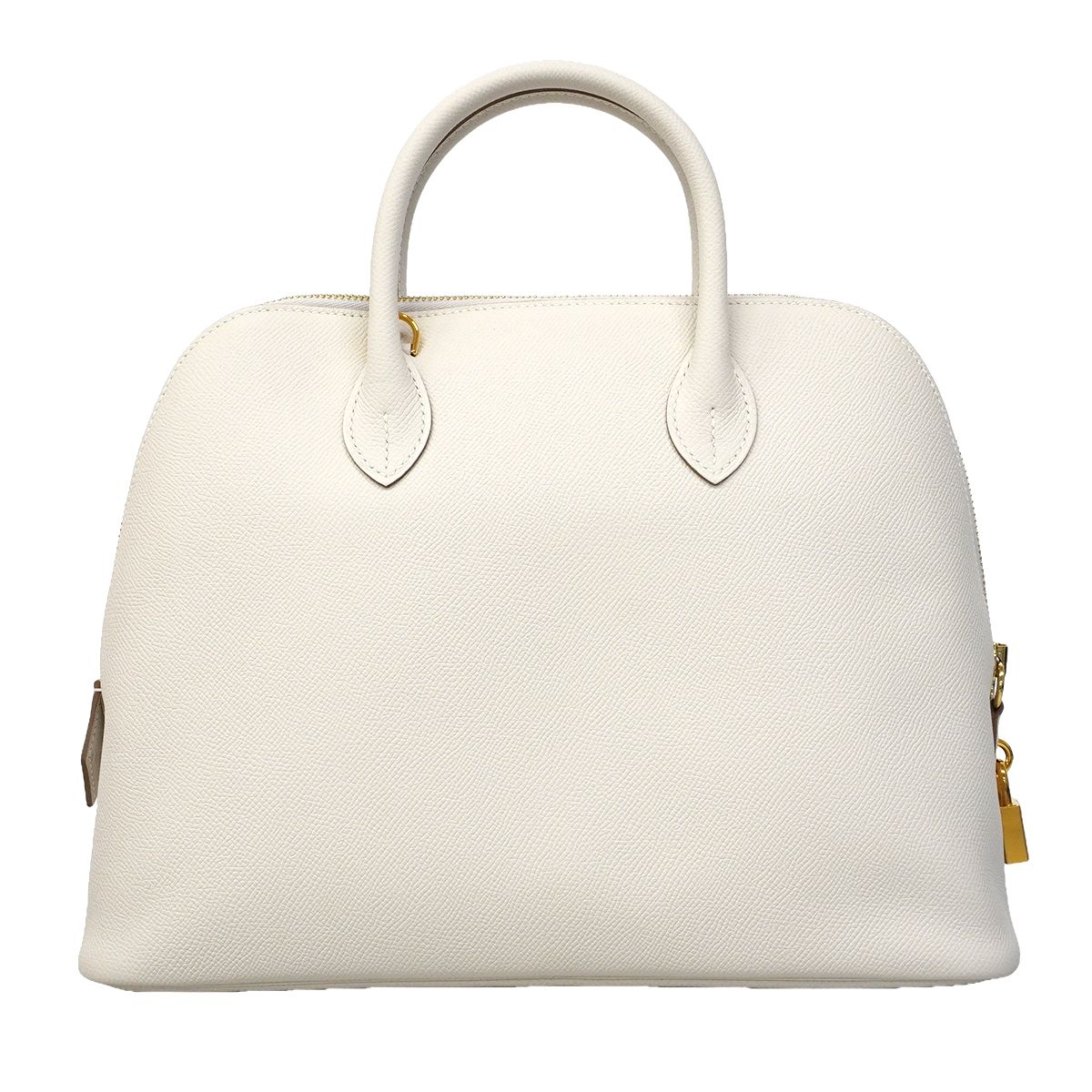 Hermes Handbag Bolide Veau Epsom Gris Perle Gold 2-Way — view 9