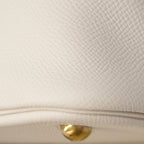 Hermes Handbag Bolide Veau Epsom Gris Perle Gold 2-Way — view 8