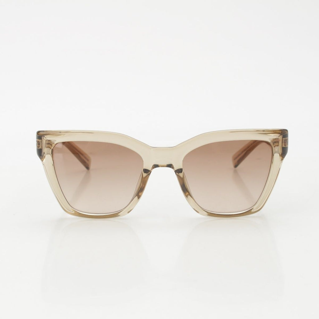 Saint Laurent Acetate Sunglasses 005 Beige Eyewear