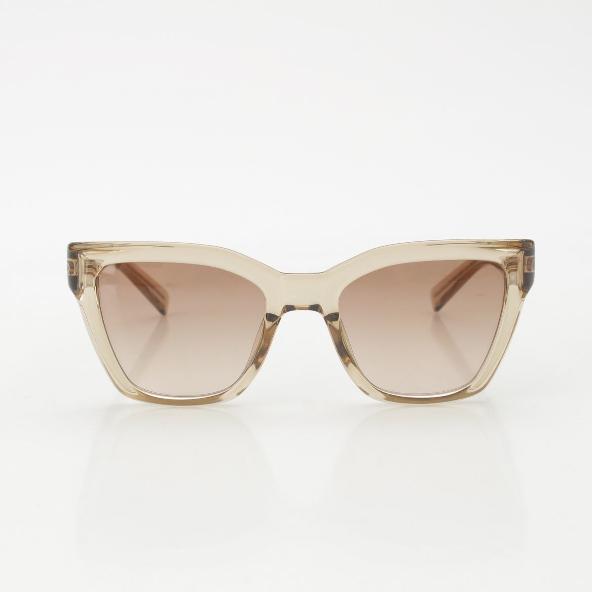 Saint Laurent Acetate Sunglasses 005 Beige Eyewear