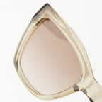 Saint Laurent Acetate Sunglasses 005 Beige Eyewear