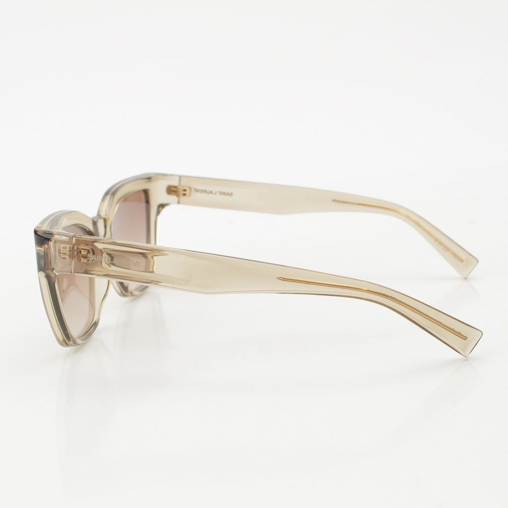 Saint Laurent Acetate Sunglasses 005 Beige Eyewear