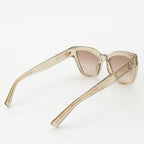 Saint Laurent Acetate Sunglasses 005 Beige Eyewear