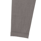Hermes Vintage Side Zip Wool Spandex Double Pants Trousers Gray 40 — view 5