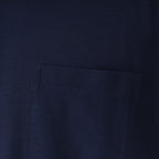Hermes Cotton Pocket Short Sleeve T-Shirt Top Navy — view 7