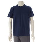 Hermes Cotton Pocket Short Sleeve T-Shirt Top Navy