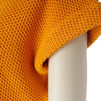 Hermes Cotton Sleeveless Top Orange 38 — view 6
