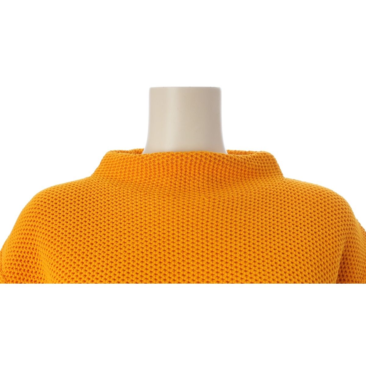 Hermes Cotton Sleeveless Top Orange 38 — view 5