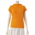 Hermes Cotton Sleeveless Top Orange 38